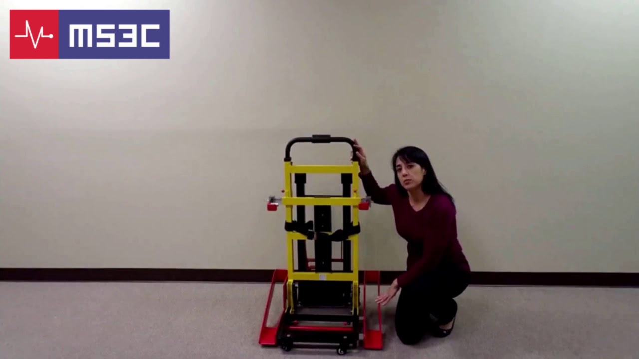 MS3C-300WC Battery Operated Stair Climbing Trolley for Wheelchairs