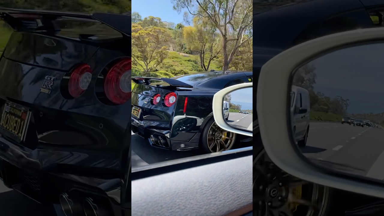 Sound Up! Modified Black T-Spec 2024 Nissan GTR R35 Supercar #car #supercar #nissangtr #jdmcars #jdm
