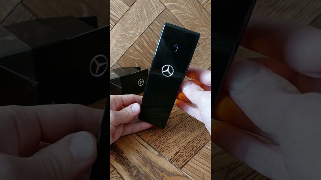 Распаковка версии 100 мл-Mercedes Benz Club Black 