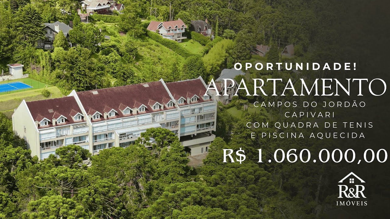 Apartamento duplex a venda em Campos do Jordão| Capivari | 02 Suítes | R$ 1.060.000,00