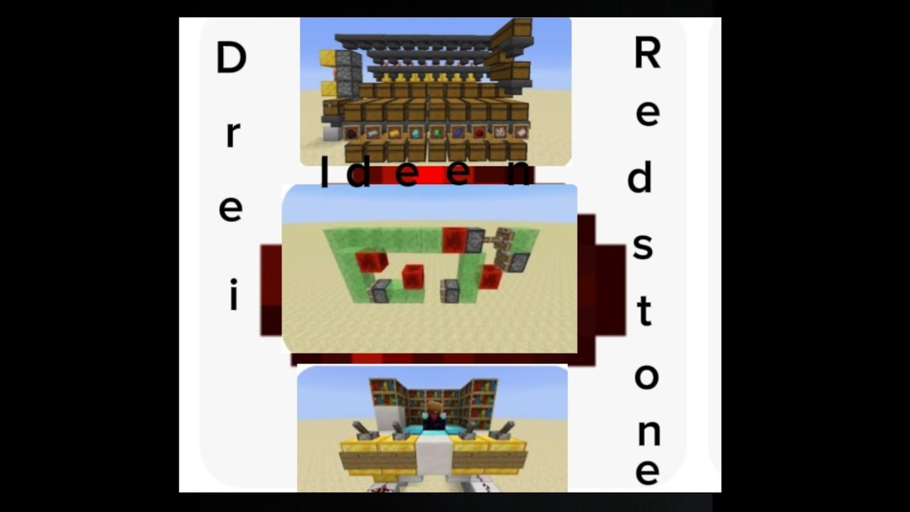 3 Redstone Ideen für deine Welt 