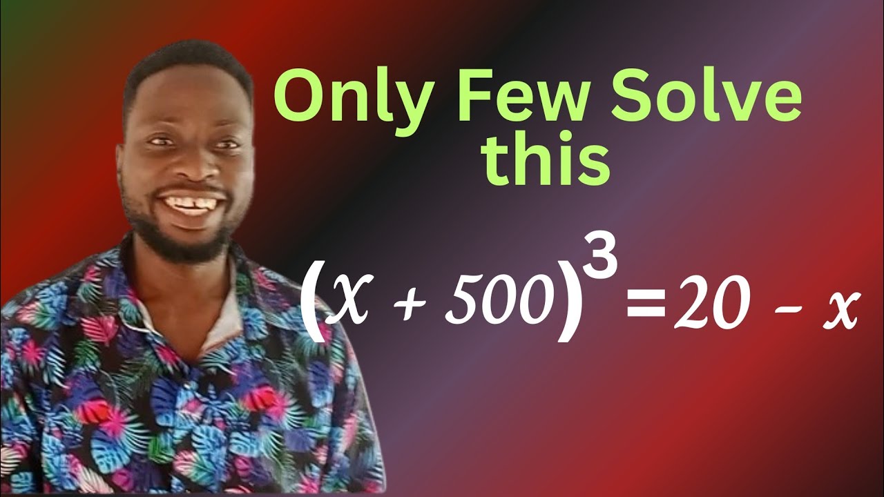 Only 1% Solve this nice exponential equations | Germany Math Olympiad question