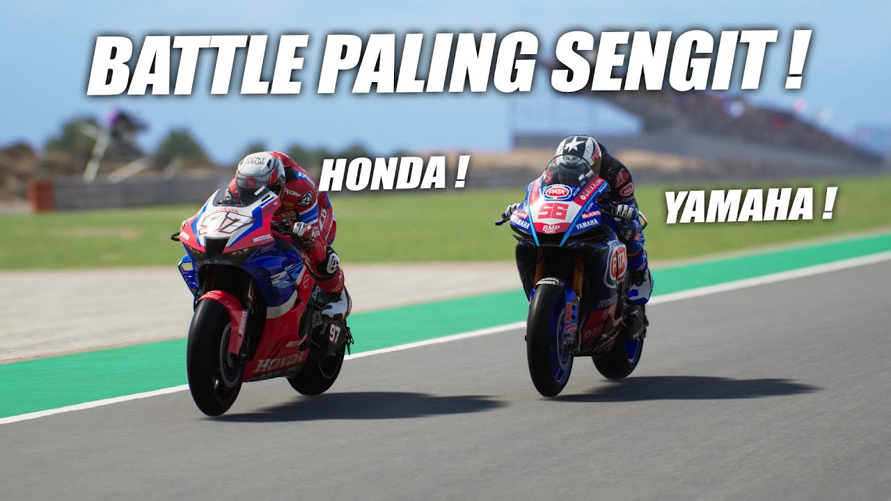 Bikin Tensi Naik ! Rider Honda Satu ini Wajib Kita Habisi ! | SBK22 Career 1