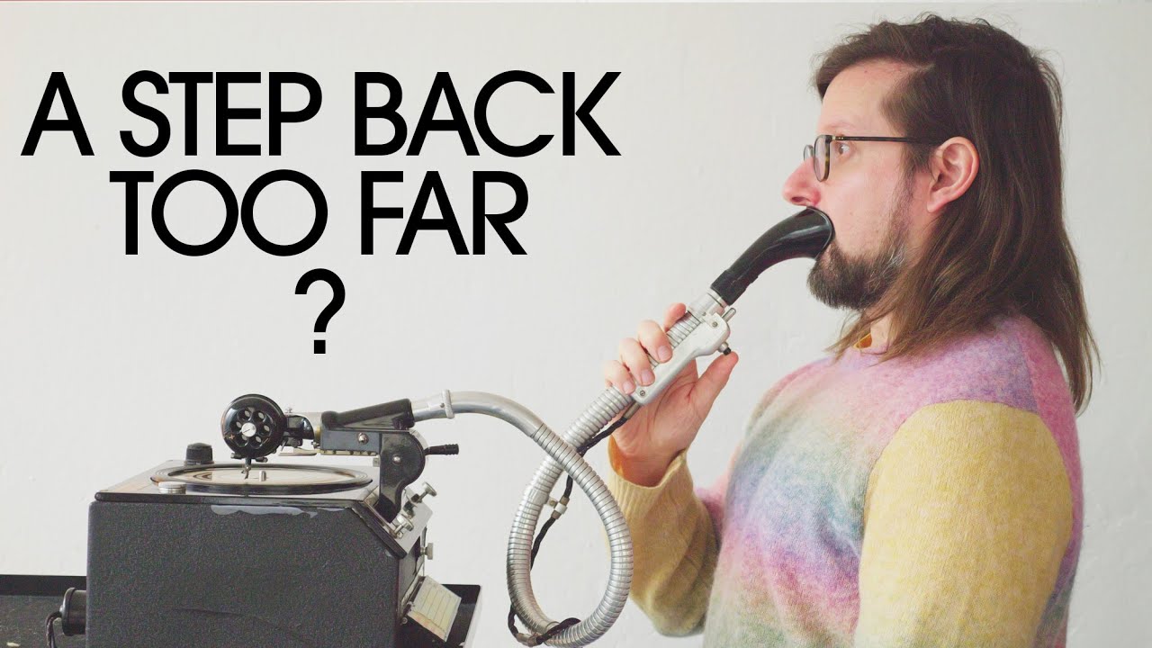 Peak Lo-Fi With A 1930s Celluloid Recorder