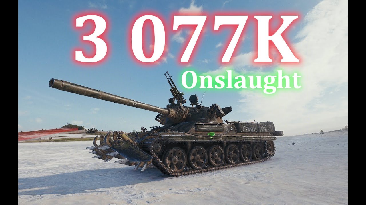 TVP T 50/51 3K Damage Onslaught World of Tanks Replays