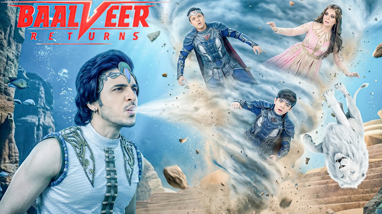 रे ने बनाया भयानक बवंडर, उड़ गए बालवीर और विवान || Baalveer Returns