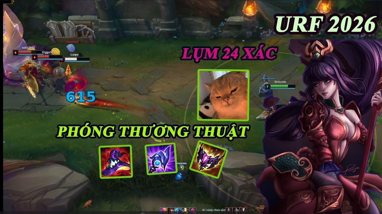 Sức Mạnh Của  Nidalee Ở URF Thật Khủng Khiếp | 1 Giáo Là Tụt Huyết Áp Luôn | LMHT 2026
