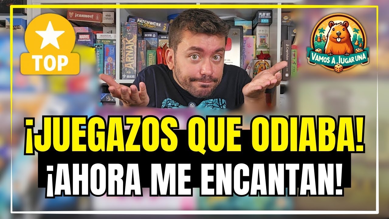 TOP 10 PEORES JUEGOS DE MESA QUE ODIABA ¡Y AHORA ME ENCANTAN!