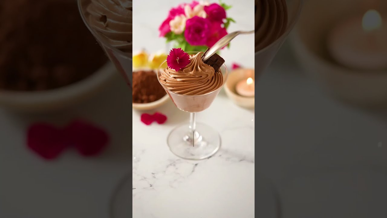 Bailey's Chocolate Mousse  Recipe | Easy Chocolate Dessert  #dessert  #cooking #chocolate