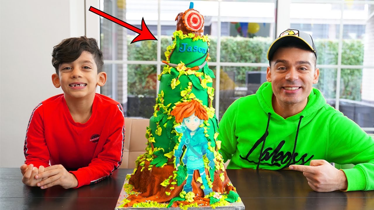 Jason preparing happy birthday party surprise