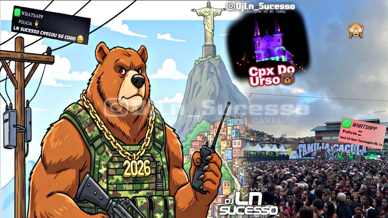 SEQUÊNCIA DE COMEÇO DE ANO x TROPA DO URSO x EQP CAOS x CPX DA ZN x CPX DA JPA [[DJ GEH DA LGD]] 🐻🚩