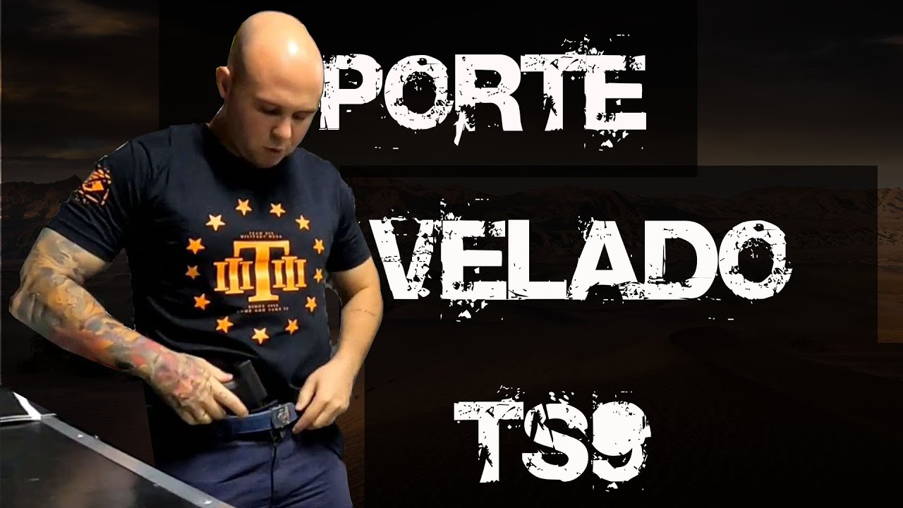 Como fica a pistola TS9 no Porte Velado - Taurus Striker
