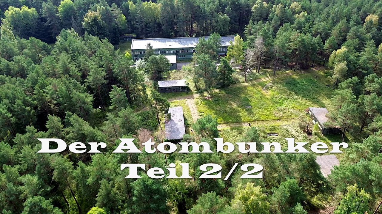 The nuclear bunker in Brandenburg / Germany Part 2/2 - 4K
