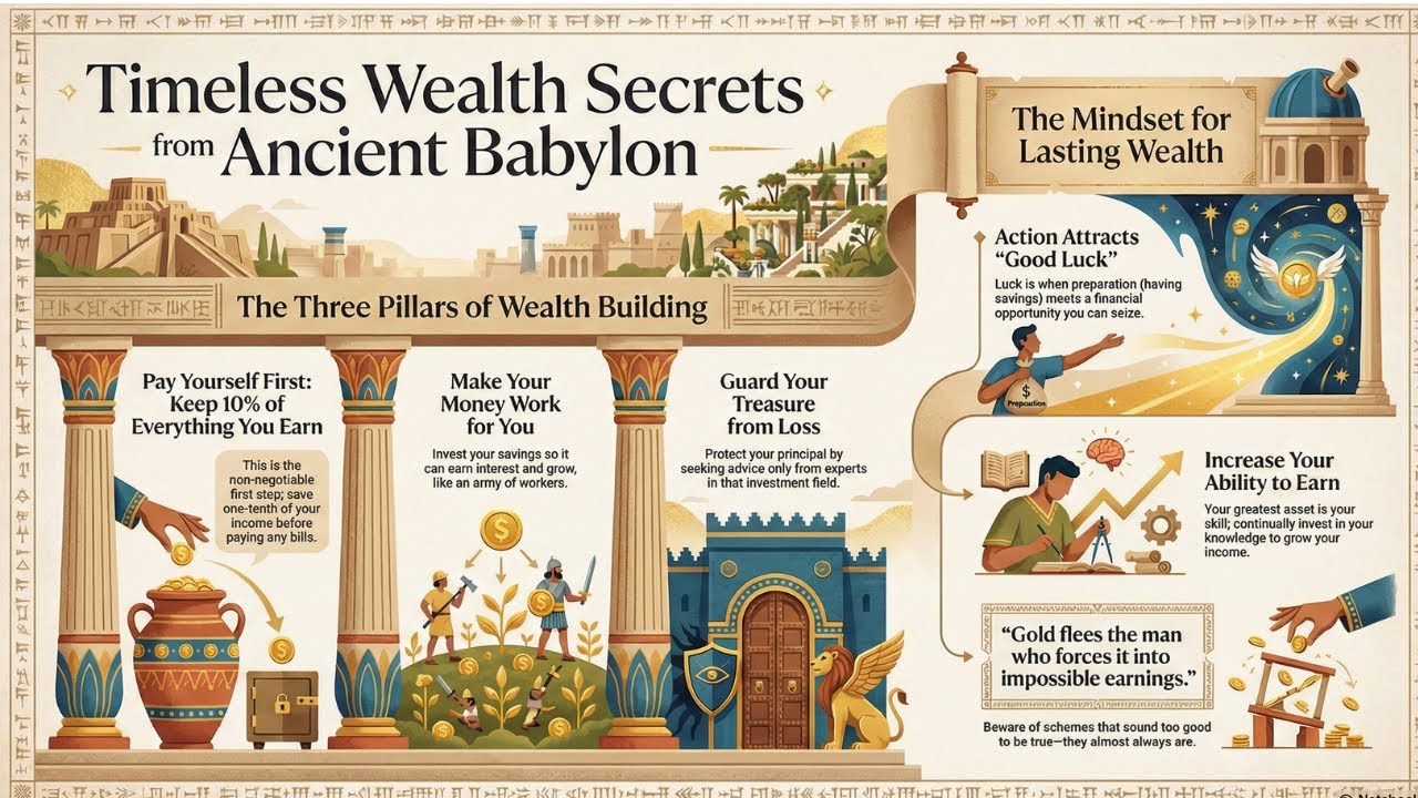 Book 8: The Richest Man In Babylon By George S. Clason: 100 Books To Read before You Die: