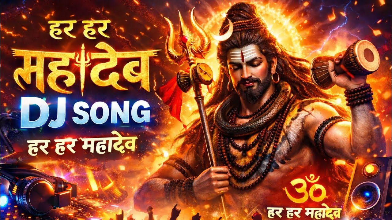 हर हर महादेव DJ गाणे 🔱 शक्तिशाली शिवभक्ती गीत | नवीन महादेव Song | महादेव भक्ती सॉन्ग