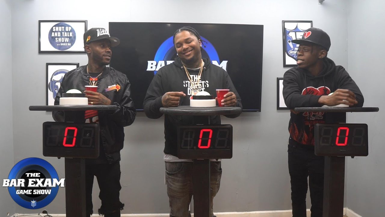 BAR EXAM GAME SHOW WITH GEECHI GOTTI, RUM NITTY, AND CHESS