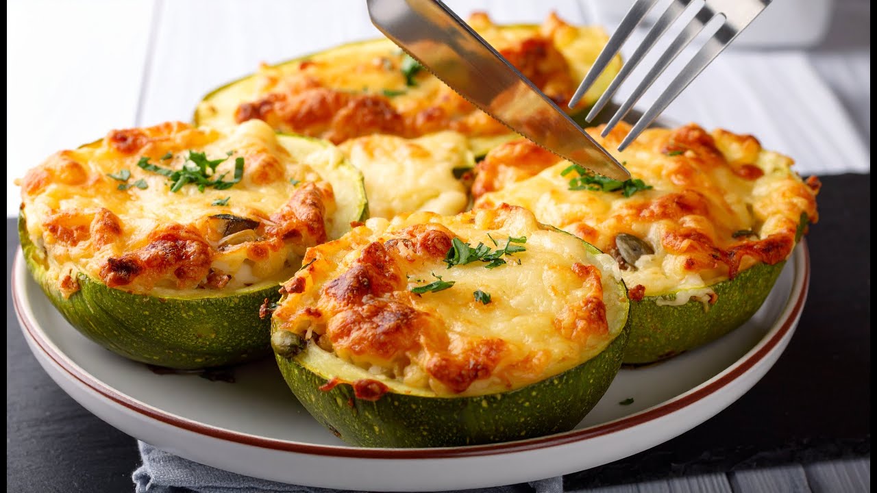 ZUCCHINI recipe with SECRET filling! My Grandchildren's Favorite DISH!