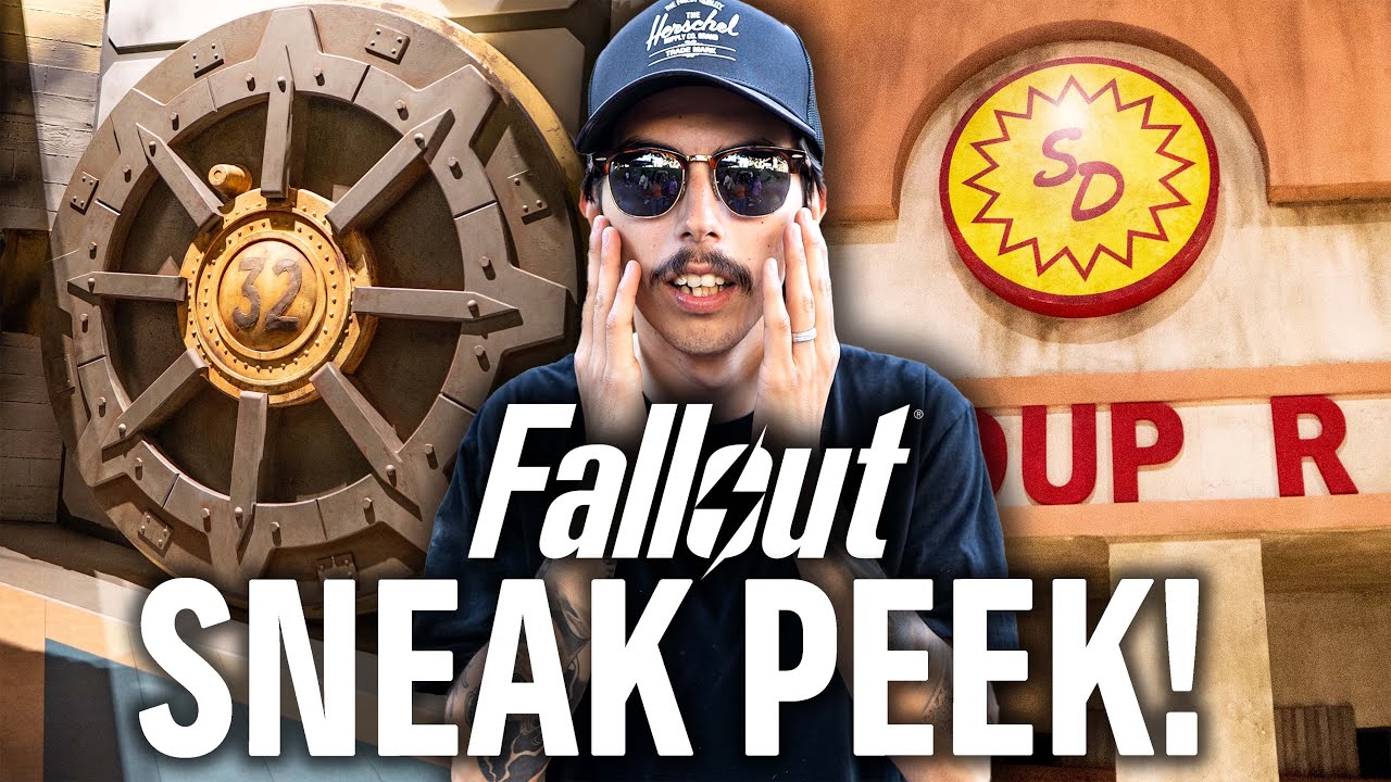 BEHIND THE SCENES LOOK AT FALLOUT HAUNTED HOUSE AT HALLOWEEN HORROR NIGHTS 2025