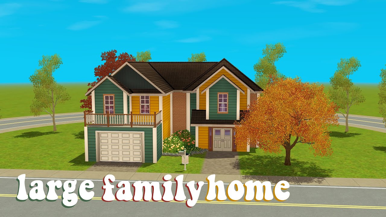 Large Family Home | The Sims 3: Speed Build