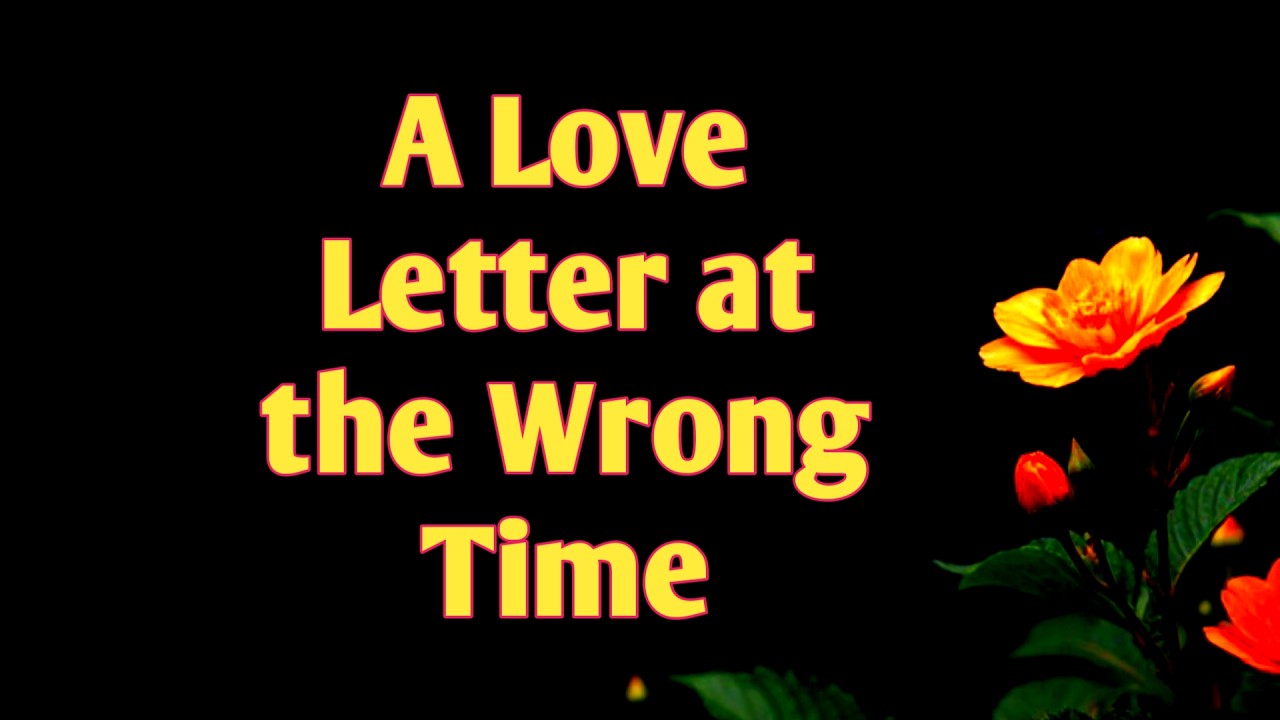 A Love Letter Written ✏️❣️ 📝 After We Drifted Apart