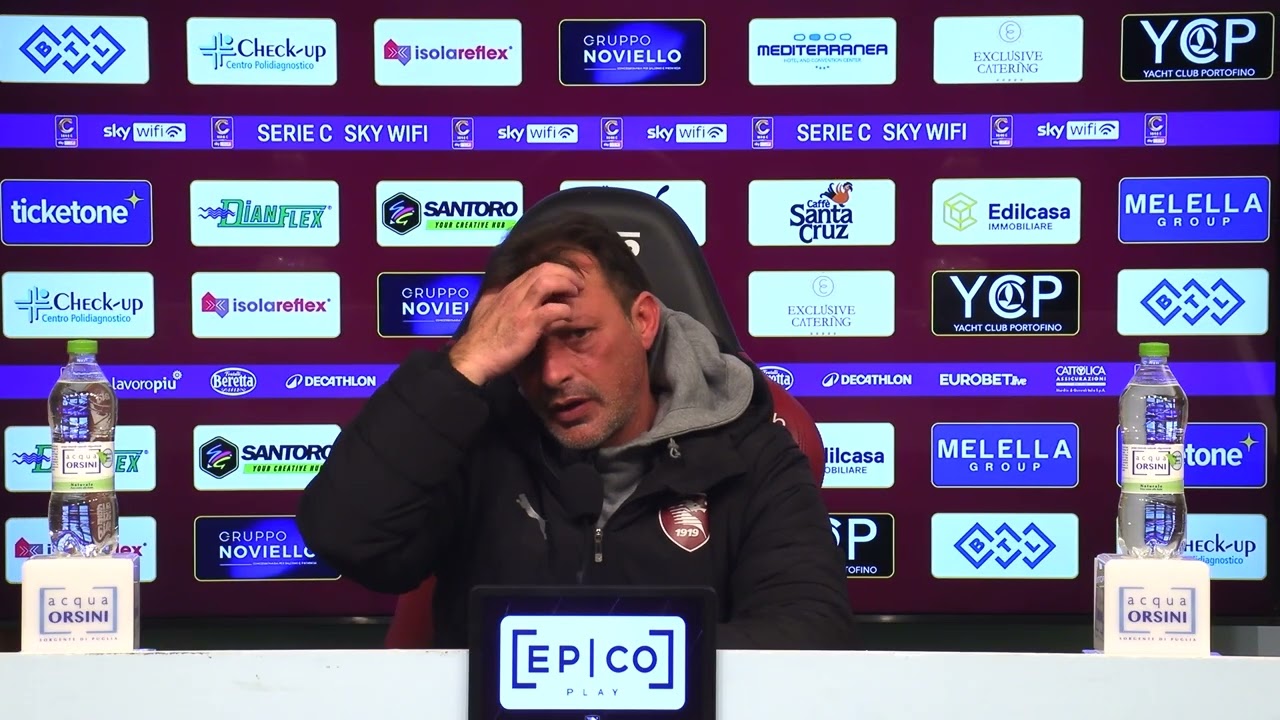 🎙️Raffaele: “Daremo tutto fino alla fine, mancata continuità nell’arco della partita”