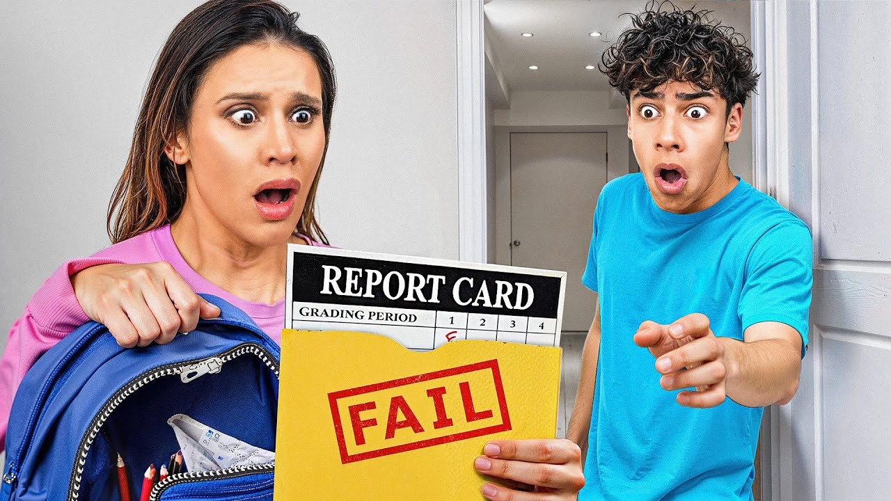 My Mom Found Out I FAILED School...