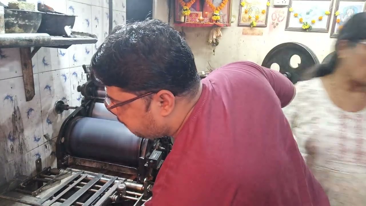 Printing press work @dodyaboys printing viral videos #trending video #short #viral #song #krishna #b