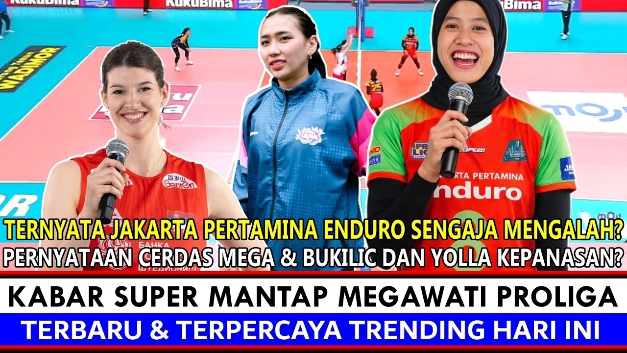 Rahasia Besar Terbongkar ‼️ Reaksi Megawati Usai JPE Sengaja Mengalah Ke Livin~Yolla Bukilic Really❓