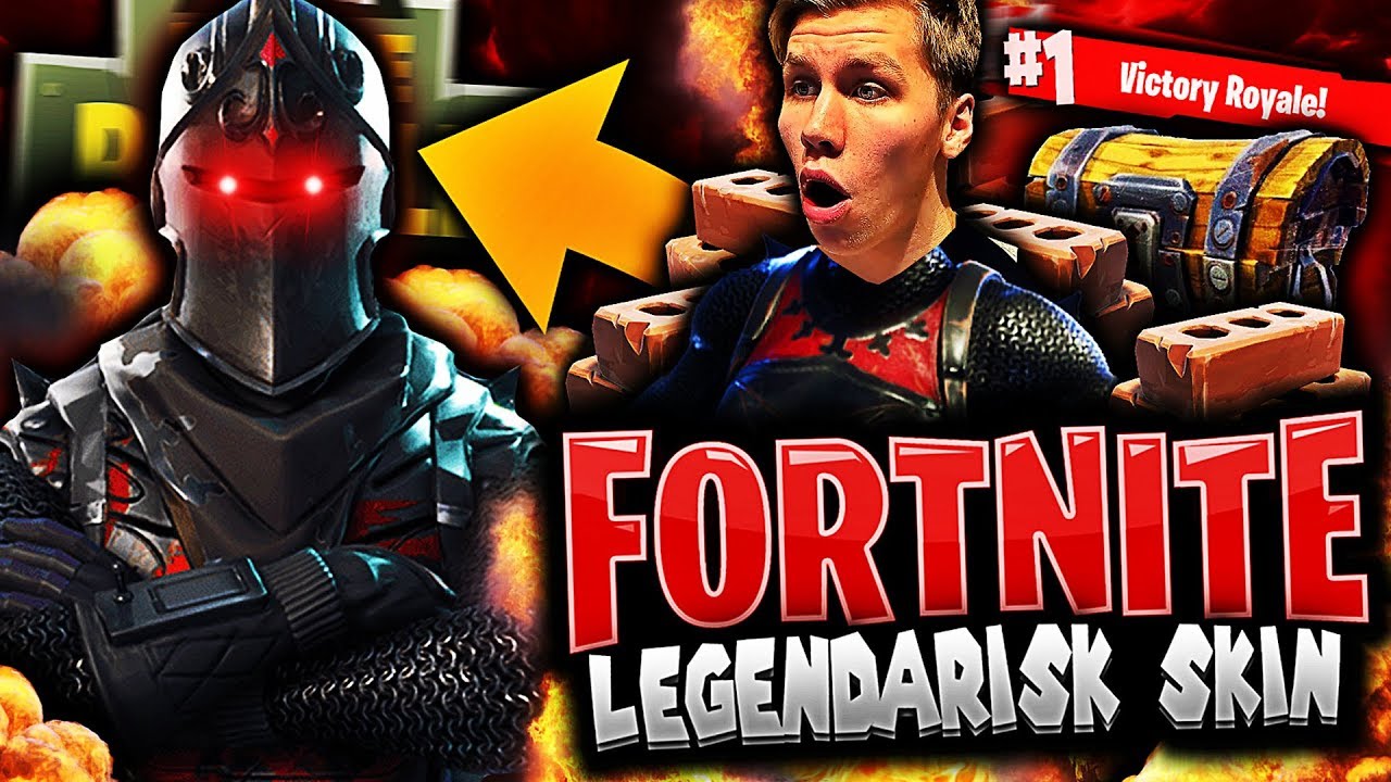 JEG HAR DET MEST SJELDNE SKINNET PÅ FORTNITE!! 🛡️💥 HIGH KILL GAME MED DARK KNIGHT!!