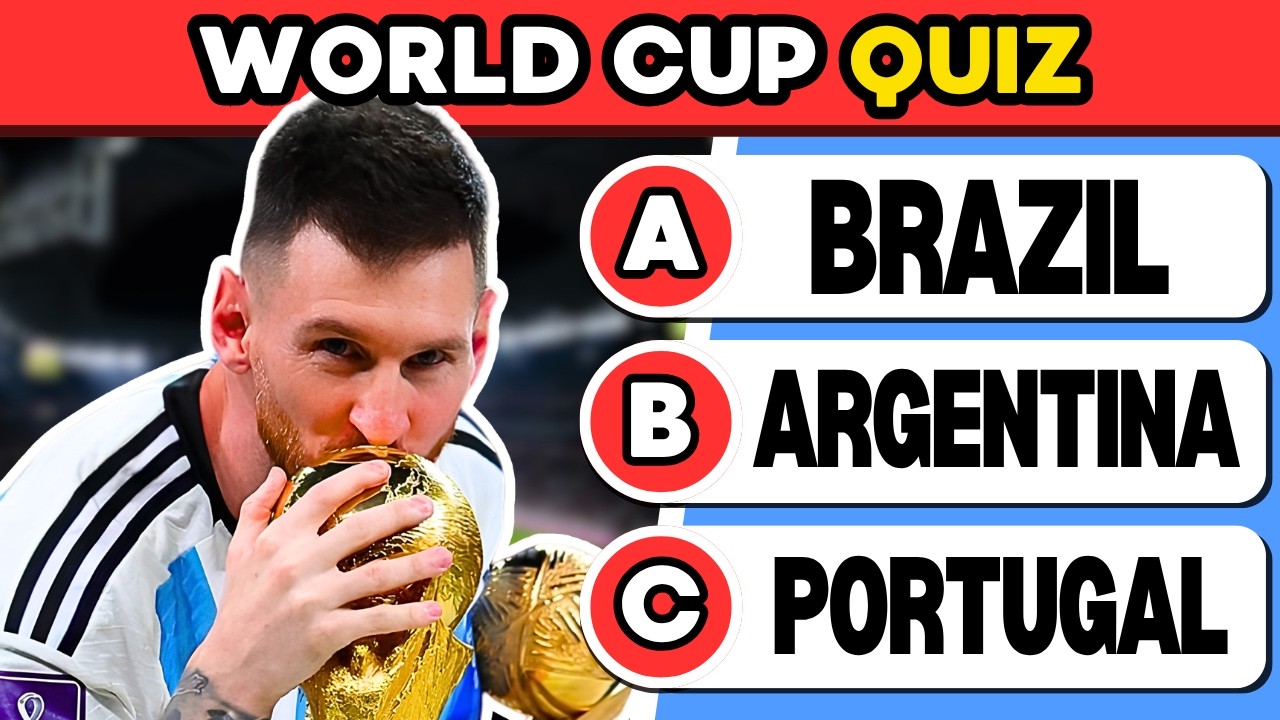 Can YOU Pass the Ultimate 2026 World Cup Quiz...?! | Football Quiz