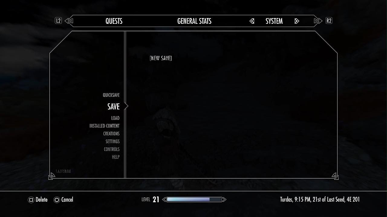TES 5 Skyrim AE Modded on PS5