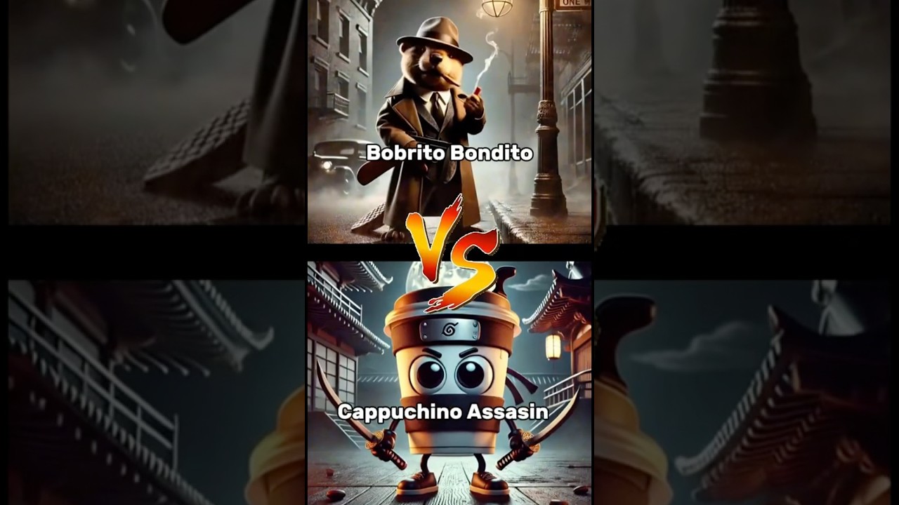 Burrito Bandito 🐗 VS Cappuchino Assasino ☕ Italian 