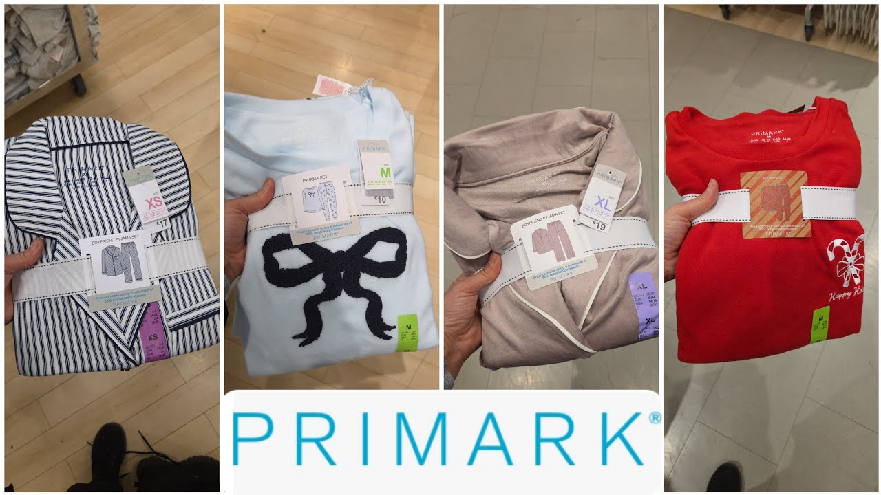 ARRIVAGE PRIMARK  - 3 DÉCEMBRE 2025 - les pyjamas 