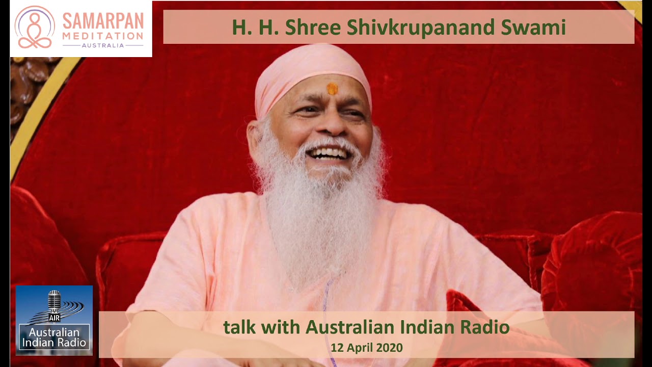 H. H. Shivkrupanand Swamiji on Corona, Lockdown and more (HINDI) ...
