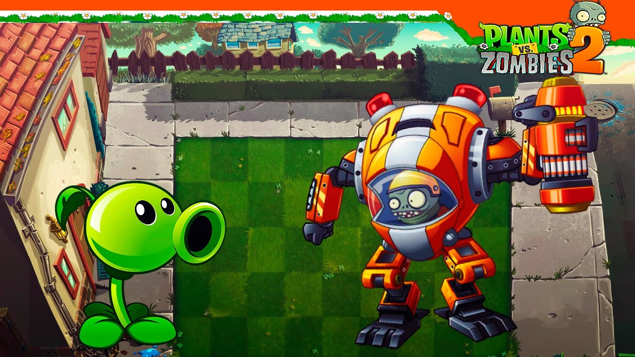 🔥 БОСС ЗОМБИ Z-MECH 🧟‍♂️ Plants Vs Zombies 2 (Растения против Зомби 2) Прохождение
