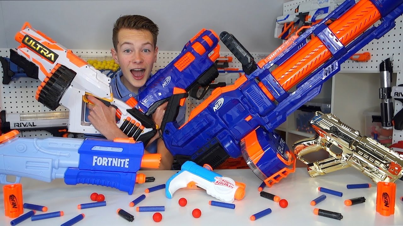 Unboxing 15+ New Blasters! -- (Nerf, Super Soaker, X-Shot)