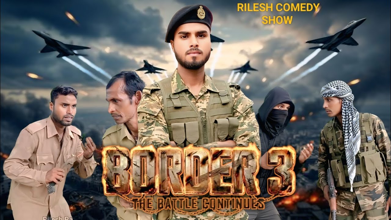 बॉर्डर: Border (1997) Full Movie | Blockbuster Hindi Patriotic Movie | Rilesh Comedy| Ratnesh Comedy