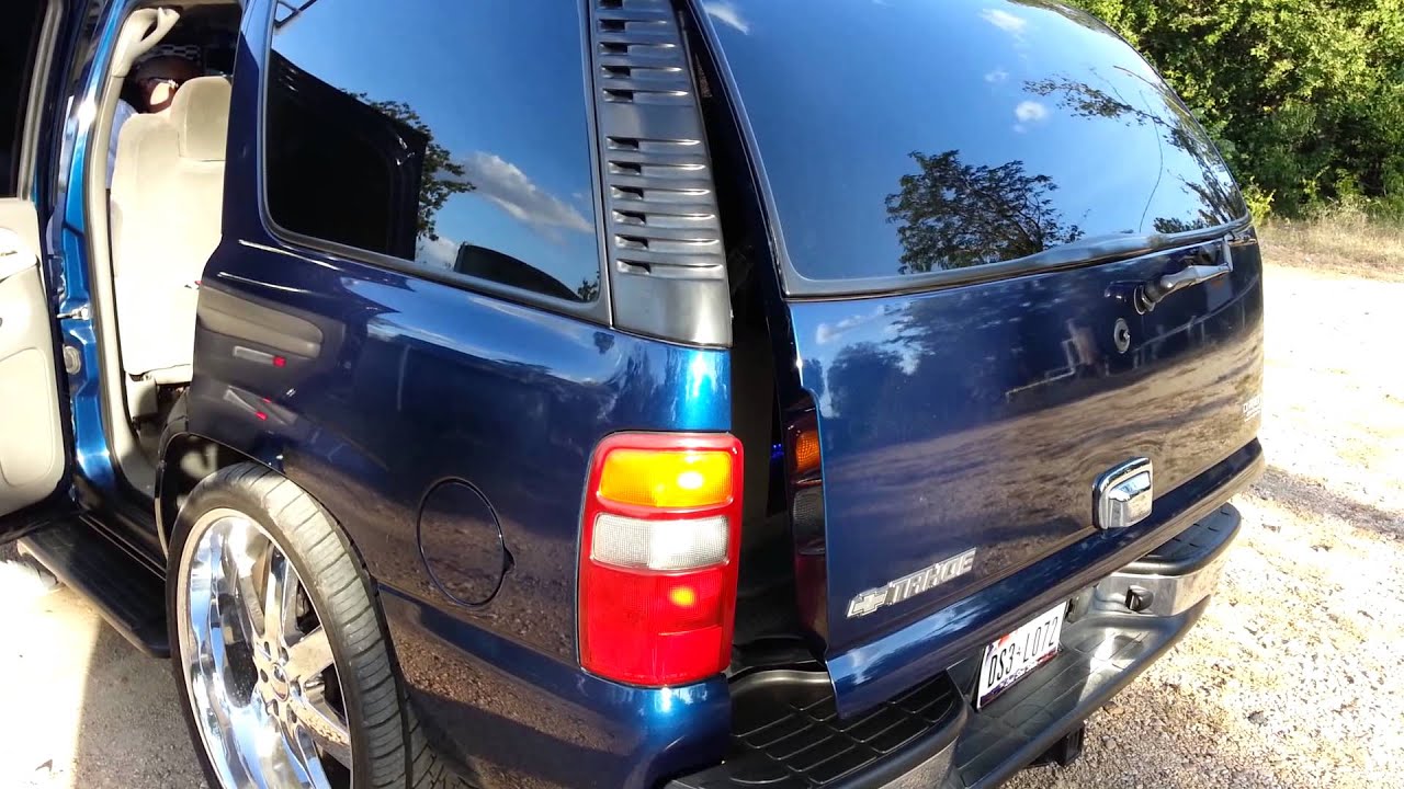 Tahoe with 4 kicker L3 12s Bamf 5500d