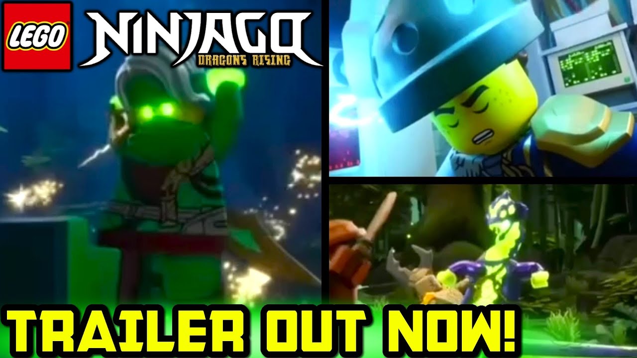 ТИЗЕР-ТРЕЙЛЕР 4 СЕЗОНА УЖЕ ВЫШЕЛ! 🐉 Новости и обновления 4 сезона Ninjago Dragons Rising!