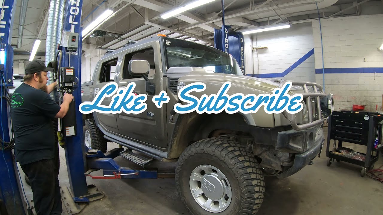 How to replace a Hummer H2 hub bearing assembly