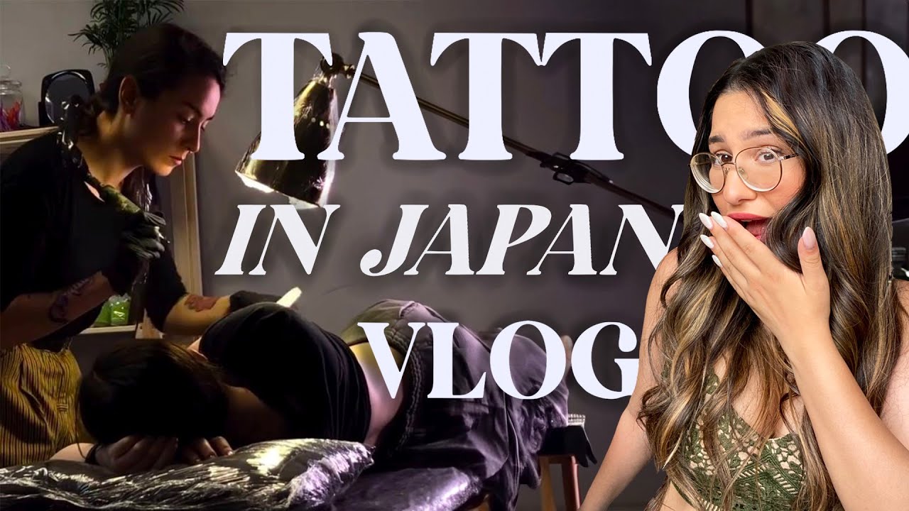 Getting a Tattoo in Japan VLOG 🇯🇵  Regrets + Cost / Harajuku Food + Shibuya shopping