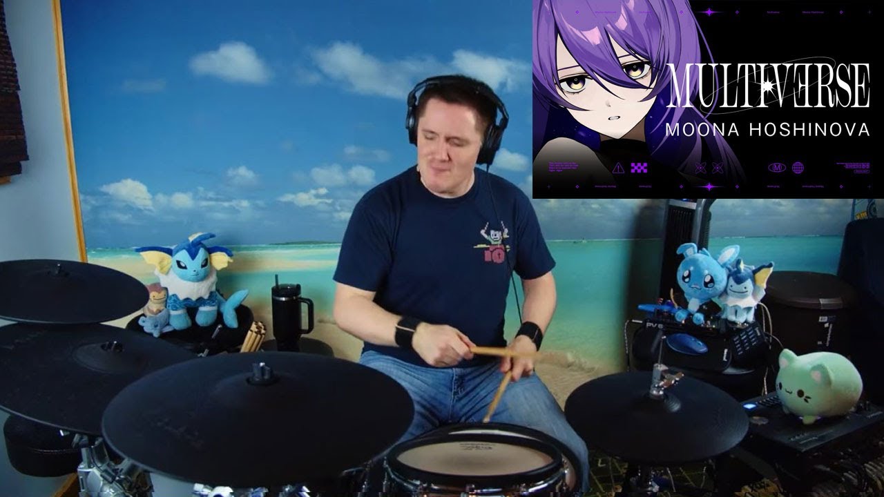 The8BitDrummer x Hololive | Moona Hoshinova - Multiverse
