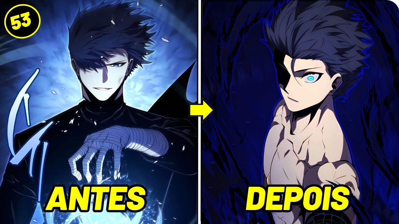 Esse Espadachim Era um FRACASSO... Mas Herdou o Poder do Deus das sombras E RENASCEU (53) - Manhwa