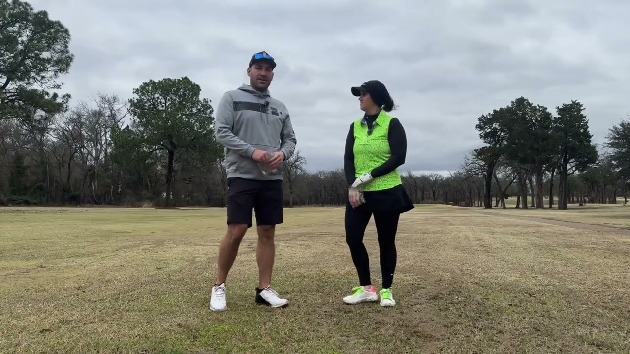 Match 2: Par 3 showdown with the wife.