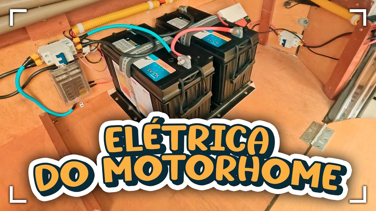 ELÉTRICA DO MOTORHOME ARTESANAL EXPLICADA: Segredos e passo a passo