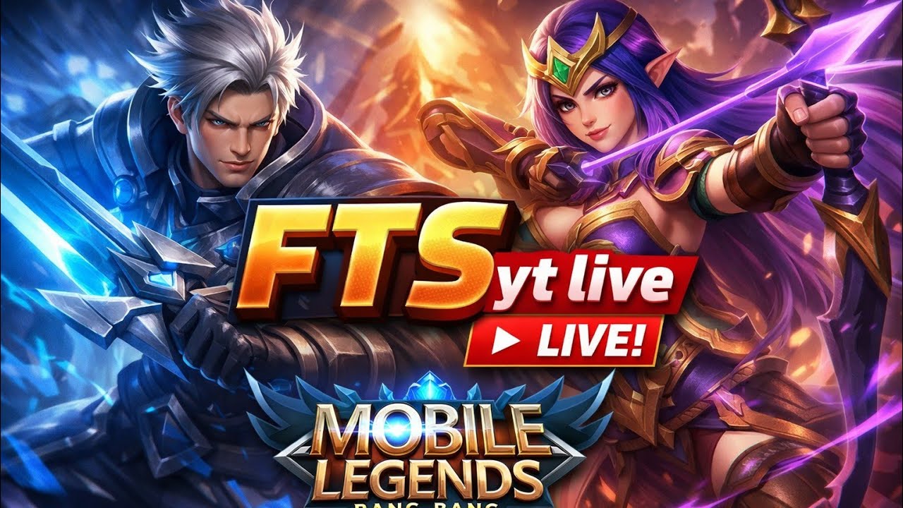 FTS YT Live 🔴 | Mobile Legends Bang Bang LIVE Rank Push | Intense Clutch Gameplay & Pro Skills!
