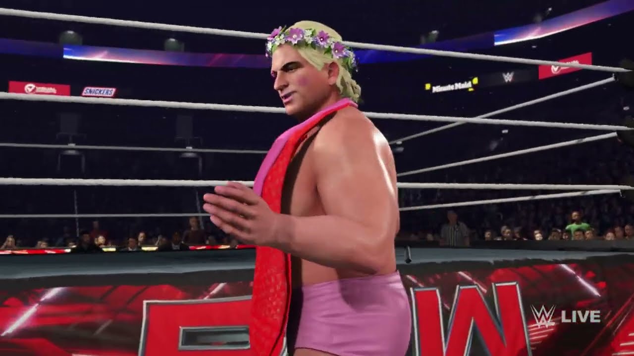 WWE 2K24 Adrian Adonis VS Doink The Clown