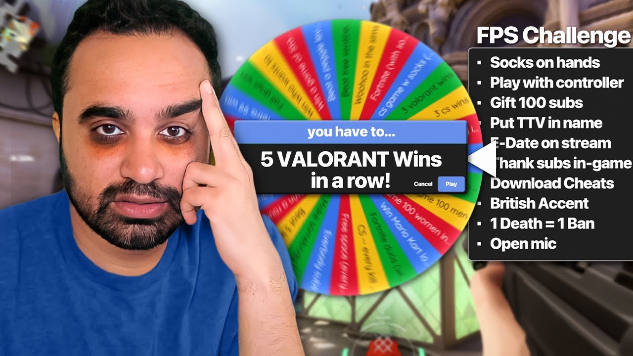 My chat created an IMPOSSIBLE FPS Gaming Challenge... I had to beat it