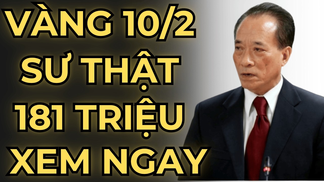 SỐC: Vàng vượt ngưỡng 181 triệu/lượng - Cơn điên hay Cơ hội cuối cùng?