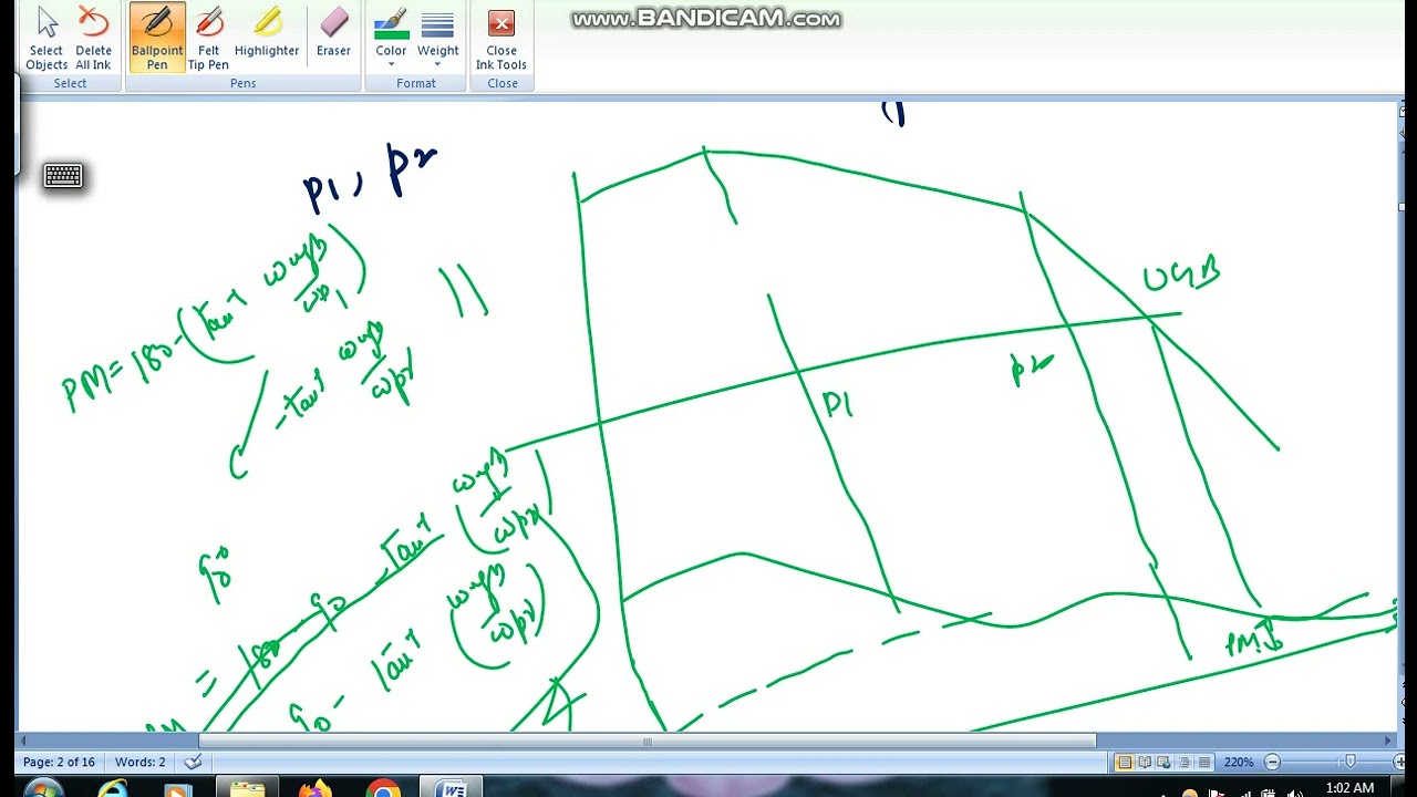 analog ic design94  second order system, Transient analysis , damping factor, Bode Plot,Phase margin